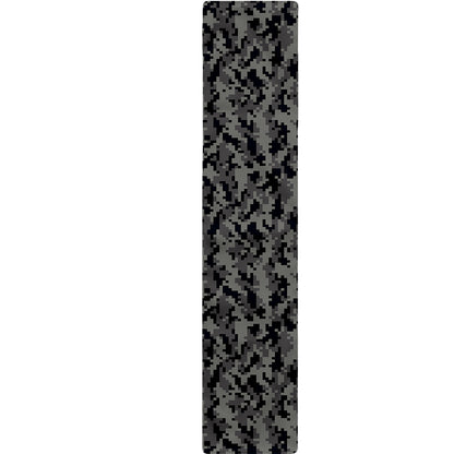 Black And Grey Digital Camo Print Table Runner