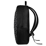 Black And Grey Playing Card Suits Print 17 Inch Backpack