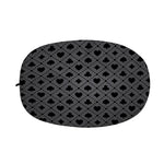 Black And Grey Playing Card Suits Print Car Side Mirror Covers