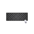 Black And Grey Playing Card Suits Print Extended Mouse Pad