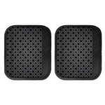 Black And Grey Playing Card Suits Print Handle Covers
