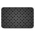 Black And Grey Playing Card Suits Print Indoor Door Mat