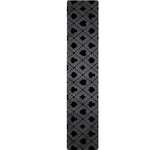 Black And Grey Playing Card Suits Print Table Runner