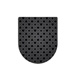 Black And Grey Playing Card Suits Print Toilet Lid Cover