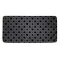 Black And Grey Playing Card Suits Print Towel