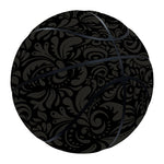 Black And Grey Western Floral Print Basketball