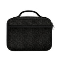 Black And Grey Western Floral Print Briefcase Bible Bag