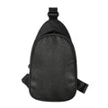 Black And Grey Western Floral Print Sling Bag
