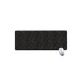 Black And Grey Western Floral Print Extended Mouse Pad