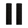 Black And Grey Western Floral Print Handle Covers