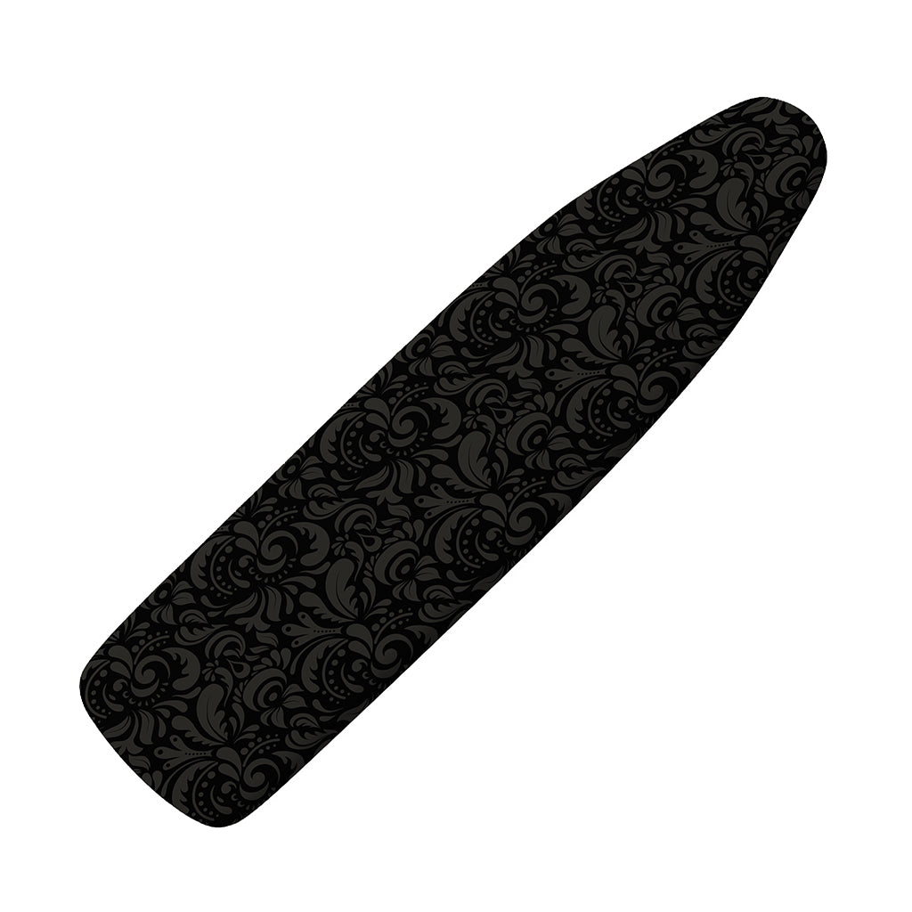 Black And Grey Western Floral Print Ironing Board Cover