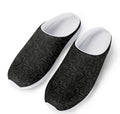 Black And Grey Western Floral Print Mesh Casual Shoes