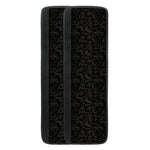 Black And Grey Western Floral Print Refrigerator Handle Covers