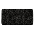 Black And Grey Western Floral Print Towel