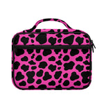 Black And Hot Pink Cow Print Briefcase Bible Bag