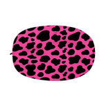 Black And Hot Pink Cow Print Car Side Mirror Covers