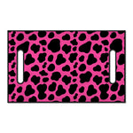 Black And Hot Pink Cow Print Golf Cart Seat Cover