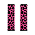 Black And Hot Pink Cow Print Handle Covers