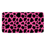 Black And Hot Pink Cow Print Towel