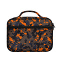Black And Orange Camouflage Print Briefcase Bible Bag