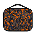 Black And Orange Camouflage Print Classic Bible Case