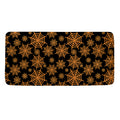 Black And Orange Spider Web Print Towel
