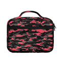 Black And Pink Camouflage Print Briefcase Bible Bag