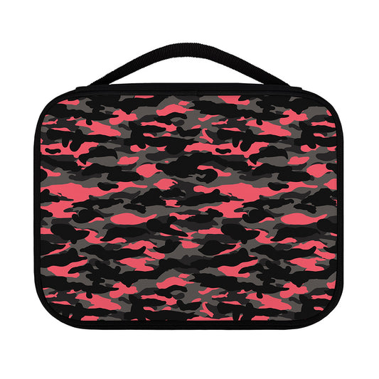 Black And Pink Camouflage Print Classic Bible Case