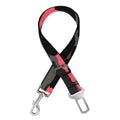 Black And Pink Camouflage Print Dog Seat Belt