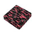 Black And Pink Camouflage Print Outdoor Seat Cushion Cover