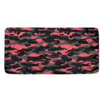 Black And Pink Camouflage Print Towel
