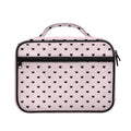 Black And Pink Cat Pattern Print Briefcase Bible Bag