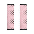 Black And Pink Cat Pattern Print Handle Covers
