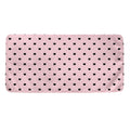 Black And Pink Cat Pattern Print Towel