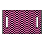Black And Pink Chevron Pattern Print Golf Cart Seat Cover