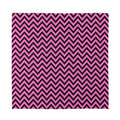 Black And Pink Chevron Pattern Print Silk Bandana