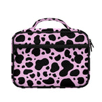 Black And Pink Cow Print Briefcase Bible Bag