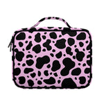 Black And Pink Cow Print Briefcase Bible Bag