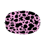 Black And Pink Cow Print Car Side Mirror Covers