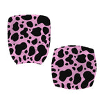 Black And Pink Cow Print Office Chair Cover