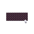 Black And Pink Spider Web Pattern Print Extended Mouse Pad