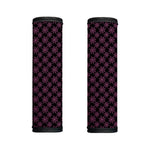 Black And Pink Spider Web Pattern Print Handle Covers