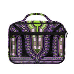 Black And Purple African Dashiki Print Briefcase Bible Bag