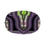 Black And Purple African Dashiki Print Car Side Mirror Covers