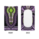 Black And Purple African Dashiki Print Changing Pad Cover