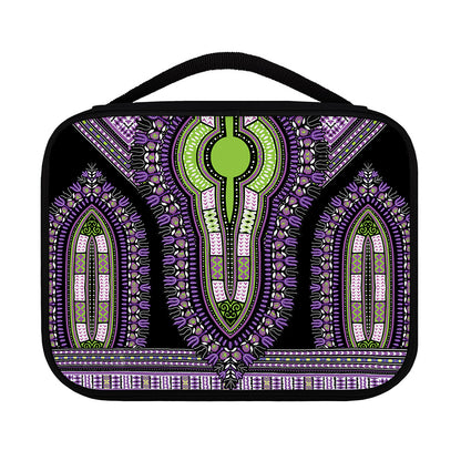 Black And Purple African Dashiki Print Classic Bible Case