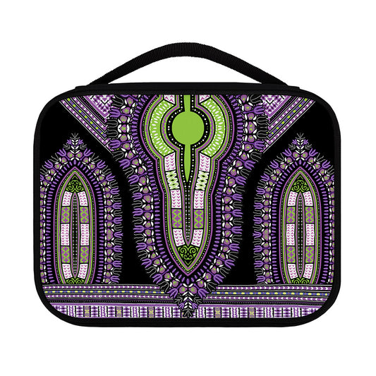 Black And Purple African Dashiki Print Classic Bible Case