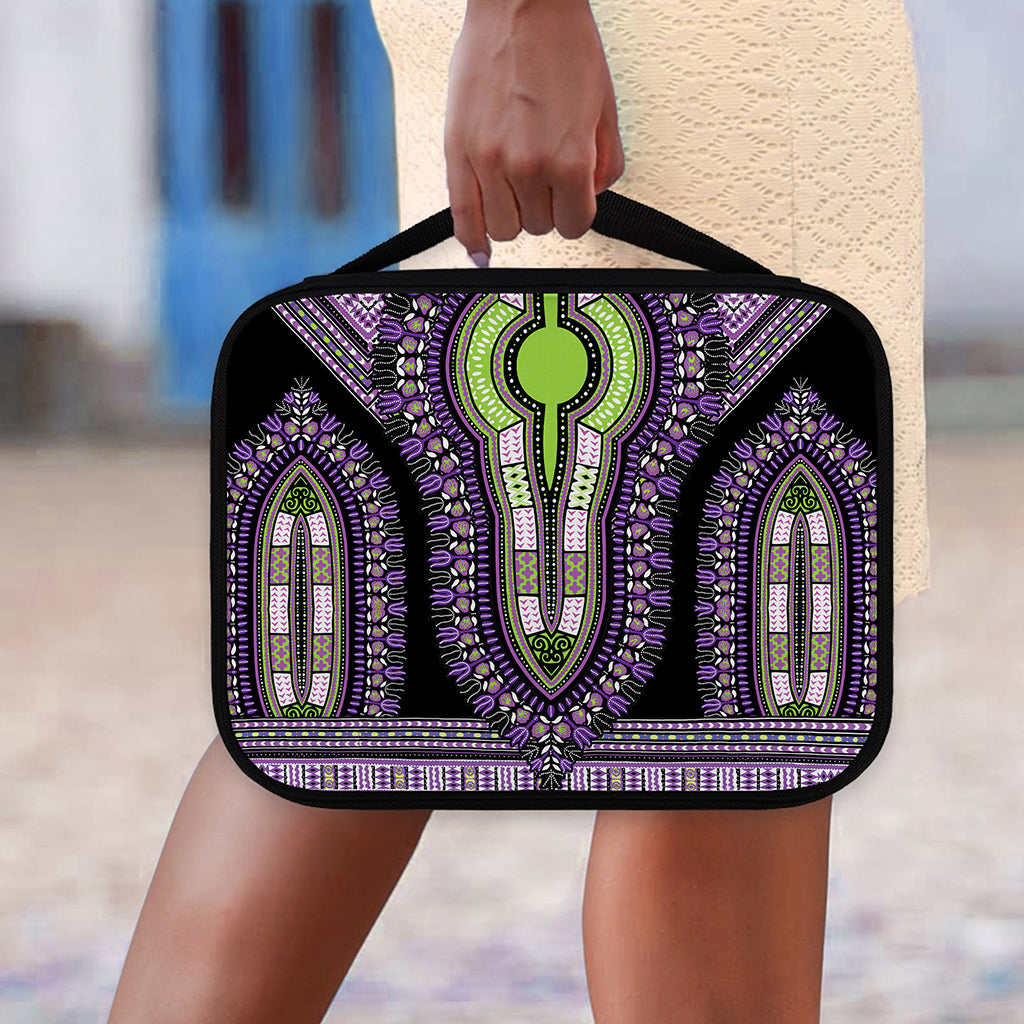 Black And Purple African Dashiki Print Classic Bible Case