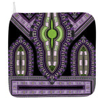 Black And Purple African Dashiki Print Hand Towel