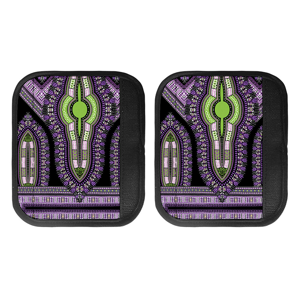 Black And Purple African Dashiki Print Handle Covers
